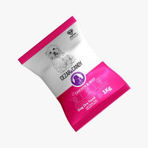 🐶 ۶۶۱- غذای سگ بالغ نژاد کوچک سزار کندی